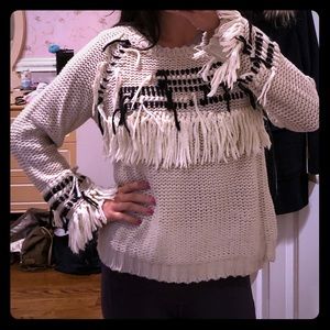 For love and lemons knitz Denver fringe sweater